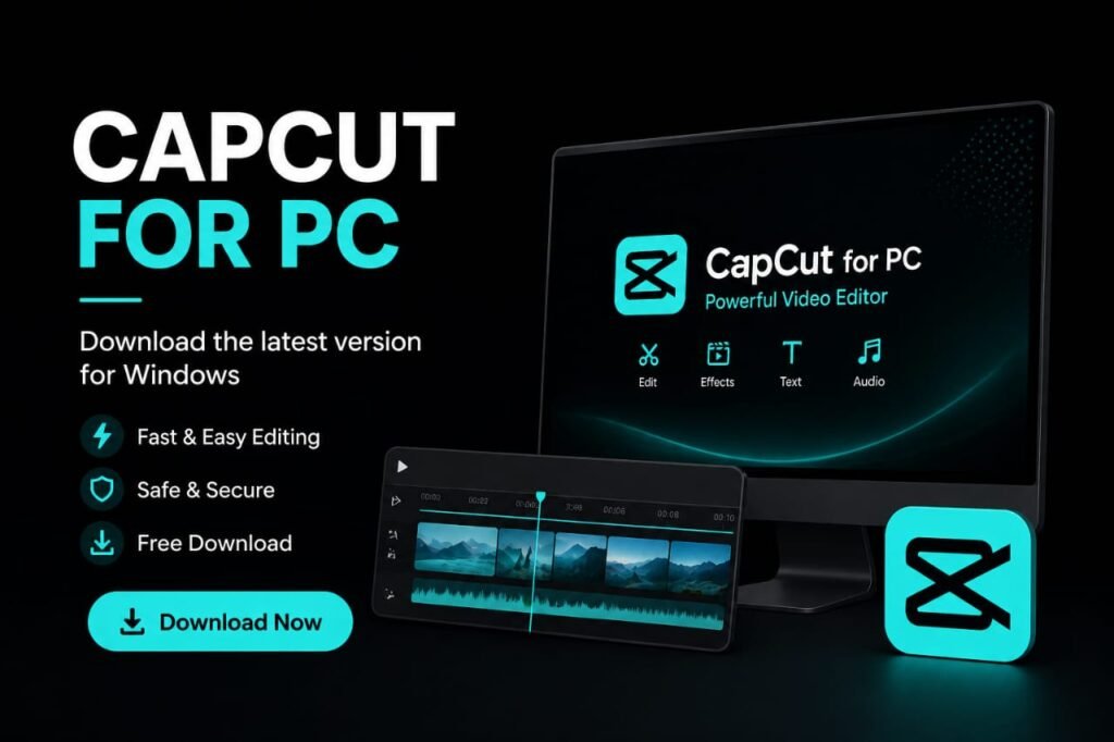 CapCut Mod APK for PC feature image